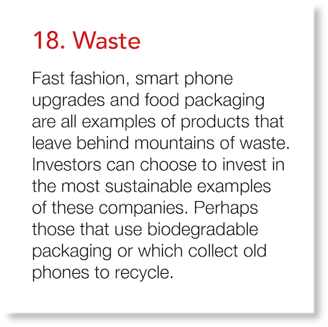 18  Waste Fast fashion, smart phone upgrades and food packaging are all examples of products that leave behind mounta   